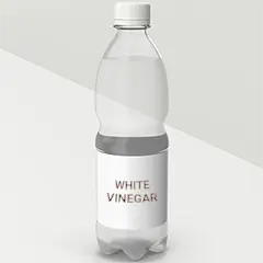 White vinegar for carpet cleaning