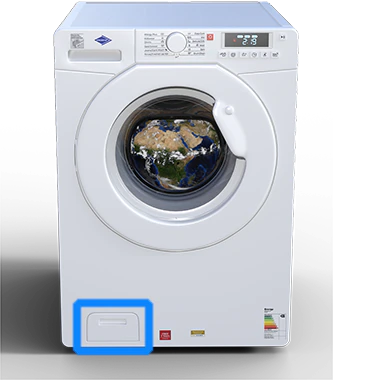 Nettoyer le filtre de vidange d'une machine à laver